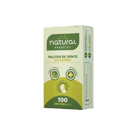 PALITO DENTAL MARFIM BAMBU TUBO C/100