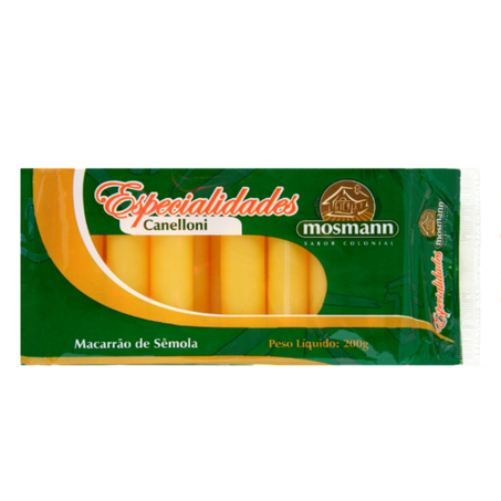 Massa semola canelloni 200g mosmann
