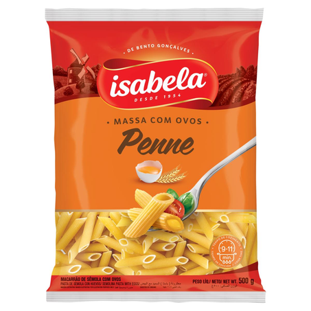 Massa com Ovos Isabela 500g - Pena