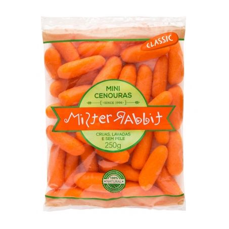 MINI CENOURAS MISTER RABIT 250G