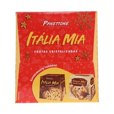 PANETONE ITALIA MIA 400G FRUTAS 360-27