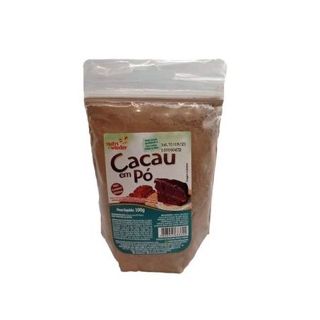 CACAU PO NUTRI WIEDER 100G