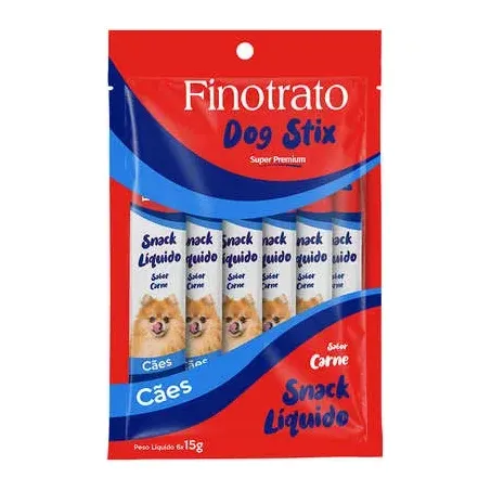 Finotrato dog stix carne display c/6 un