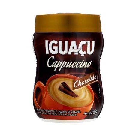 Cafe iguacu 200g cappuccino chocolate