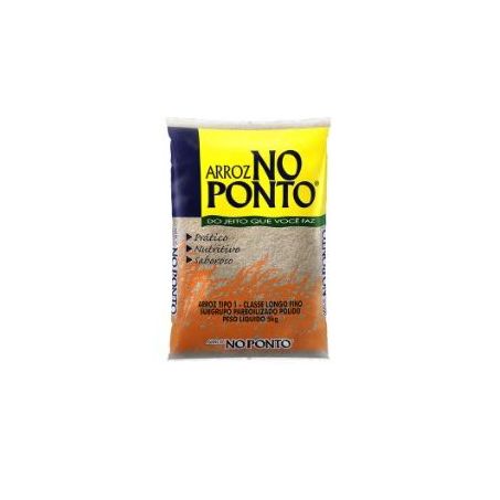 ARROZ NO PONTO TIPO 1 PARBOILIZADO 5KG