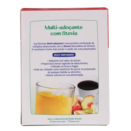 ADOÇANTE LOWÇÚCAR STEVIA PLUS C/50UN 25G 360-2