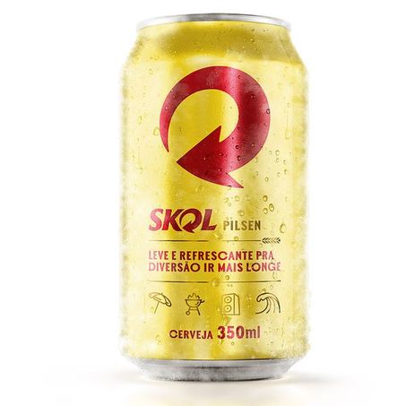Cerveja skol 350ml