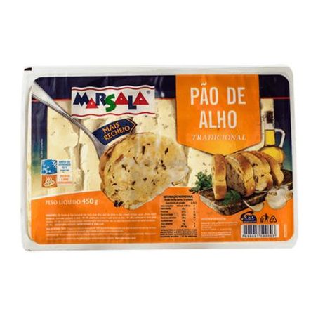 PAO ALHO MARSALA  BJ 450 G TRADICIONAL