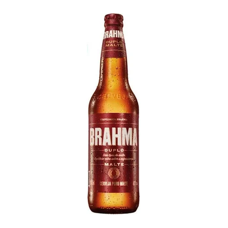 Cerveja Brahma Duplo Malte Garrafa 600ml