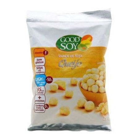 Salgadinho goodsoy queijo light s-gl. 25g