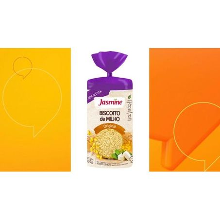 Biscoito milho jasmine s/gluten 130gr