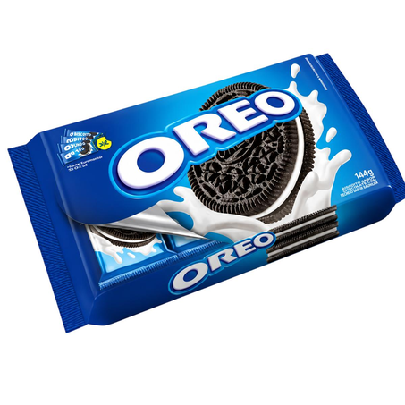 Biscoito Recheado Oreo 144g - Baunilha