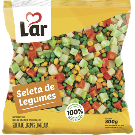 Seleta legumes lar cong. 300g