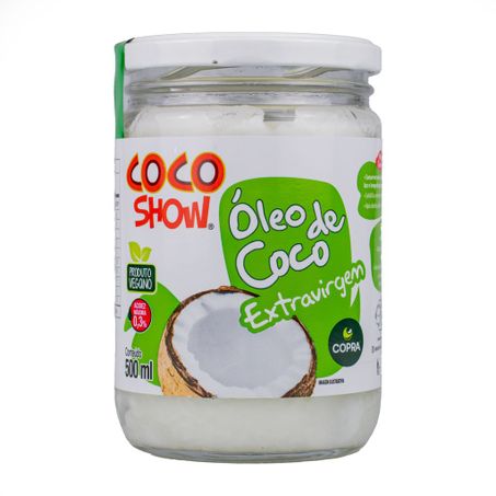 ÓLEO DE COCO EXTRAVIRGEM 500ML COCO SHOW