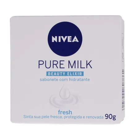 Sabonete nivea hidratante pure milk fresh caixa 90g 360-1