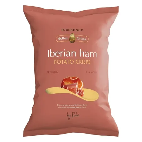 Salgadinho chips presunto ibérico rubio 125g