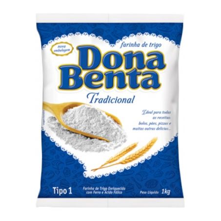 FARINHA TRIGO DONA BENTA TRAD 1KG