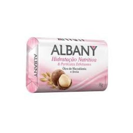 Sabonete Albany Suave Hidratação Esfoliante Unidade 90G