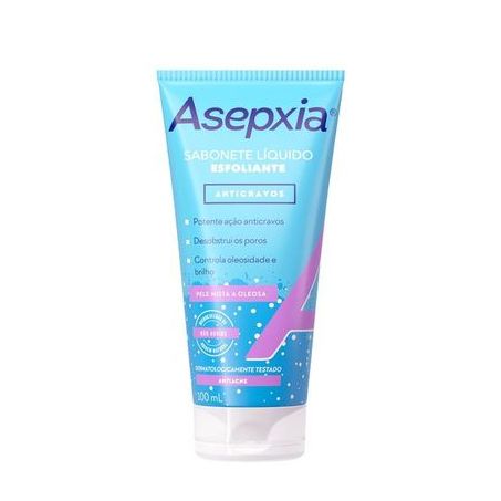 Sab Liq Asepxia 100ml Esfoliante Anti Cravos