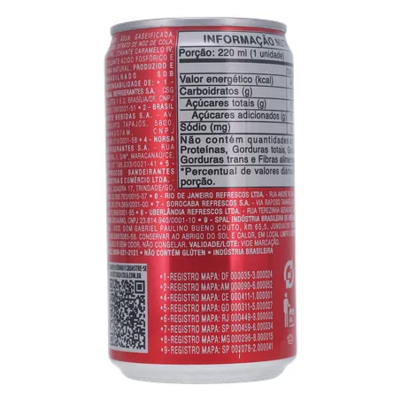 Refrigerante Coca Cola Original Lt 220ml 360-15