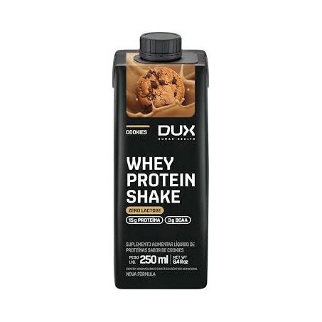 WHEY PROTEIN SHAKE COOKIES DUX 250ML
