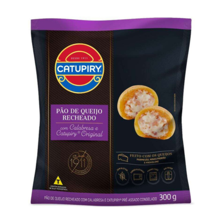 PAO DE QUEIJO CALABRESA COM CATUPIRY 300G
