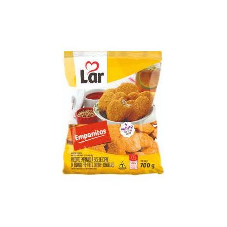 FILE DE COXA E SOBRECOXAS LAR  700GR EMPANITOS
