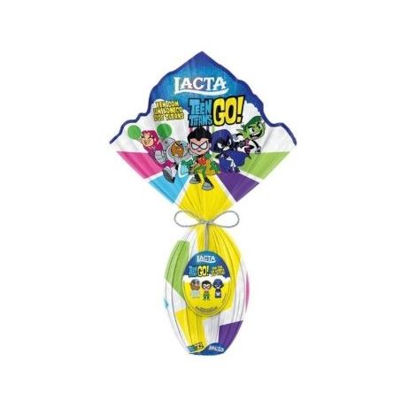 OVO LACTA 166G PERSONAGENS TEEN TITANS