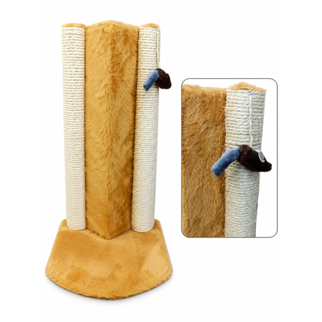 Arranhador cantoneira grande caramelo mu 360-1