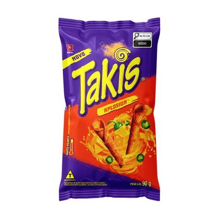 SALGADINHO TAKIS 90G XPLOSION