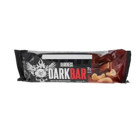 BARRA DE PROTEINA INTEGRALMEDICA DARKBAR CHOCOLATE MEIO AMARGO E CASTANHAS 90G 360-1