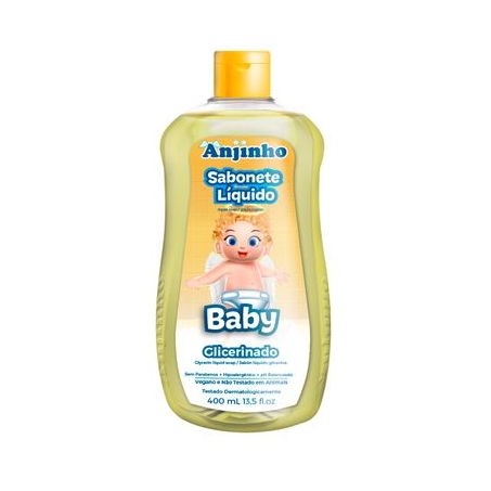 Sh anjinho 400ml baby glicerinado