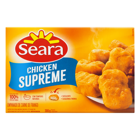 Empanado chicken supreme seara 300g