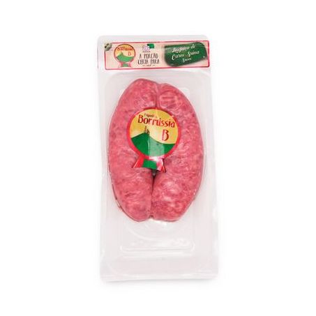 Linguiça Borrússia suína suave Aprox. 480g a Un