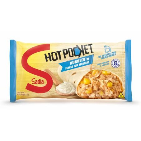 BURRITO SADIA 112G FRANGO COM REQUEIJÃO