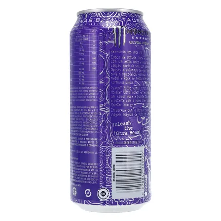 Energético Monster Ultra Violet Sem Açúcar 473Ml 360-19
