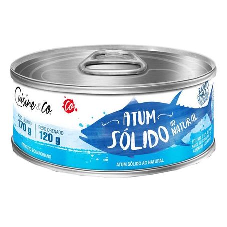 Atum Alva Solido Ao Natural 120g