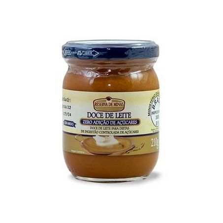 DOCE RESERVA MINAS DOCE LEITE DIET VD 210G