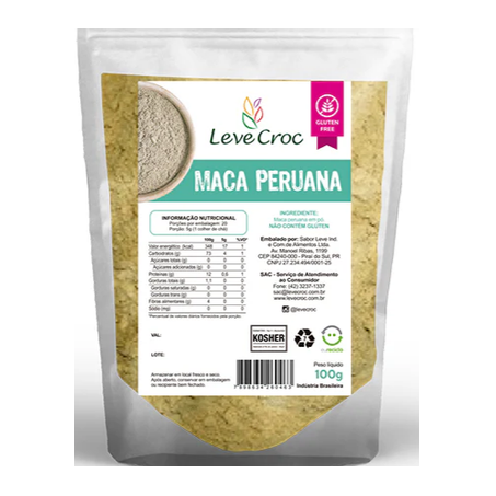 Maca peruana leve croc 100g