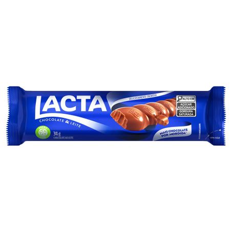 Chocolate Barra Lacta Ao Leite 28g 
 