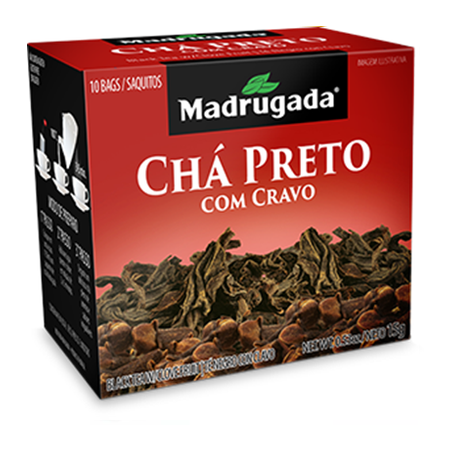 CHÁ MADRUGADA PRETO C/CRAVO 15G