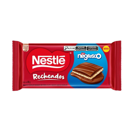 CHOC BAR NESTLE 90G RECHEADOS NEGRESCO