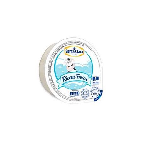 Ricota santa clara kg - peso aprox 0.300g un