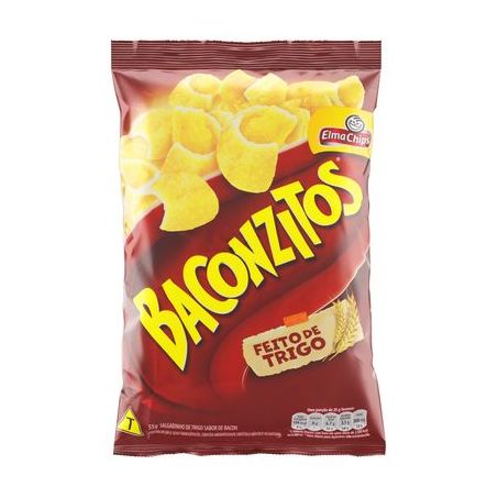 SALGADINHO BACONZITOS 55G        