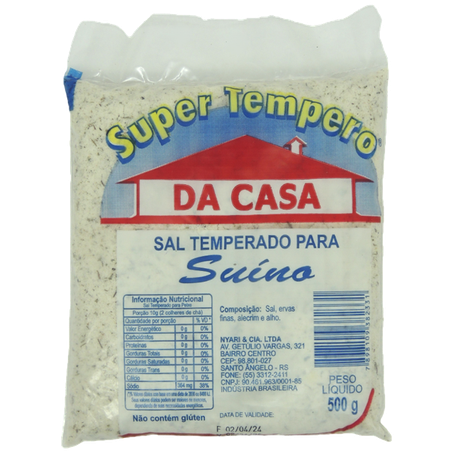 Da casa-sal temperado p/suino 500g