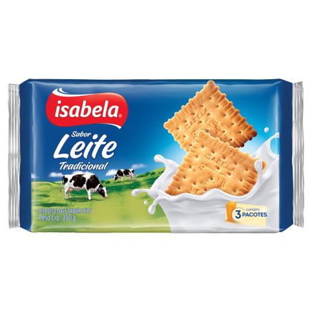 Biscoito leite isabela