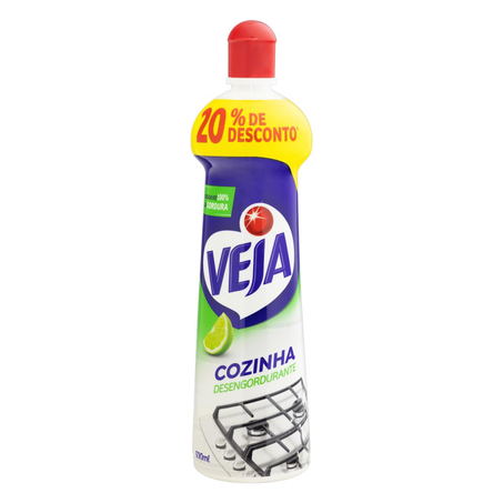 Limpador Veja Leve 500ml, Pague 400ml - Desengordurante