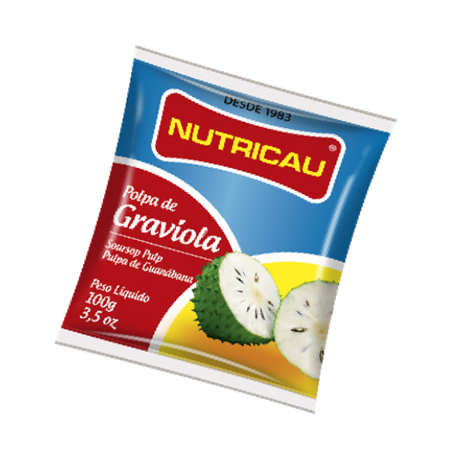 POLPA FRUTA NUTRICAU GRAVIOLA 100G