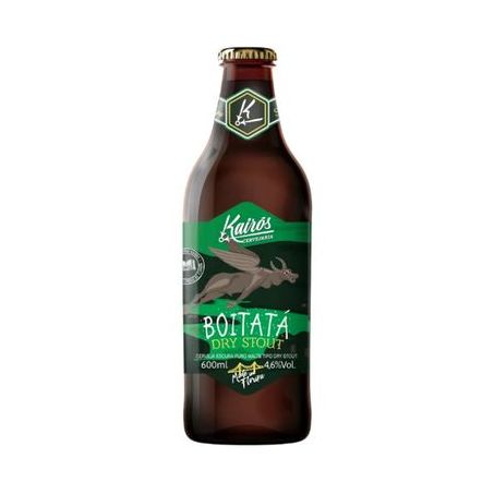 Cerveja Kairos Dry Stout Boitata 600ML