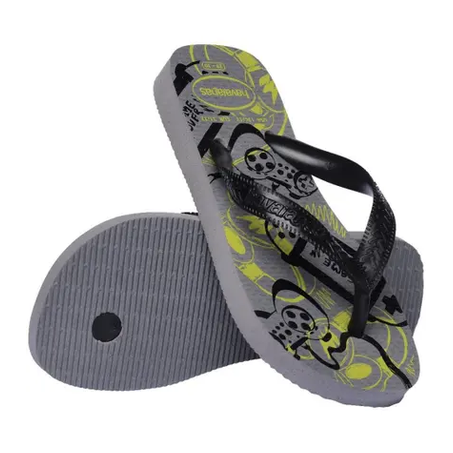 HAVAIANAS ATHLETIC CINZA AÇO TAM25/26